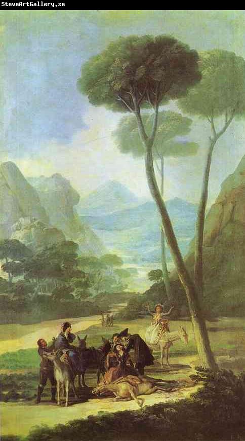 Francisco Jose de Goya Fall (La Cada)